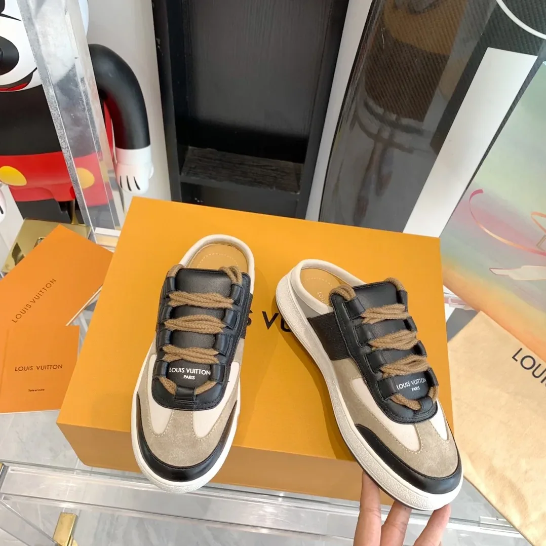 Louis Vuitton Lous Sneaker Monogram Canvas Beige Louis Vuitton Lous Sneaker Monogram Canvas Beige