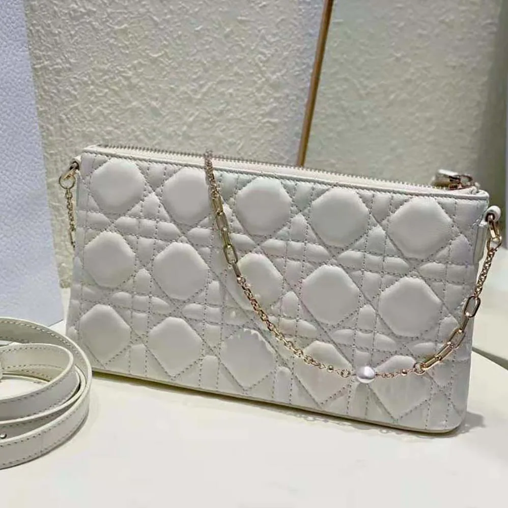 Dior Miss Dior Midi Mini Bag Latte Cannage Lambskin for Women Dior Miss Dior Midi Mini Bag Latte Cannage Lambskin for Women