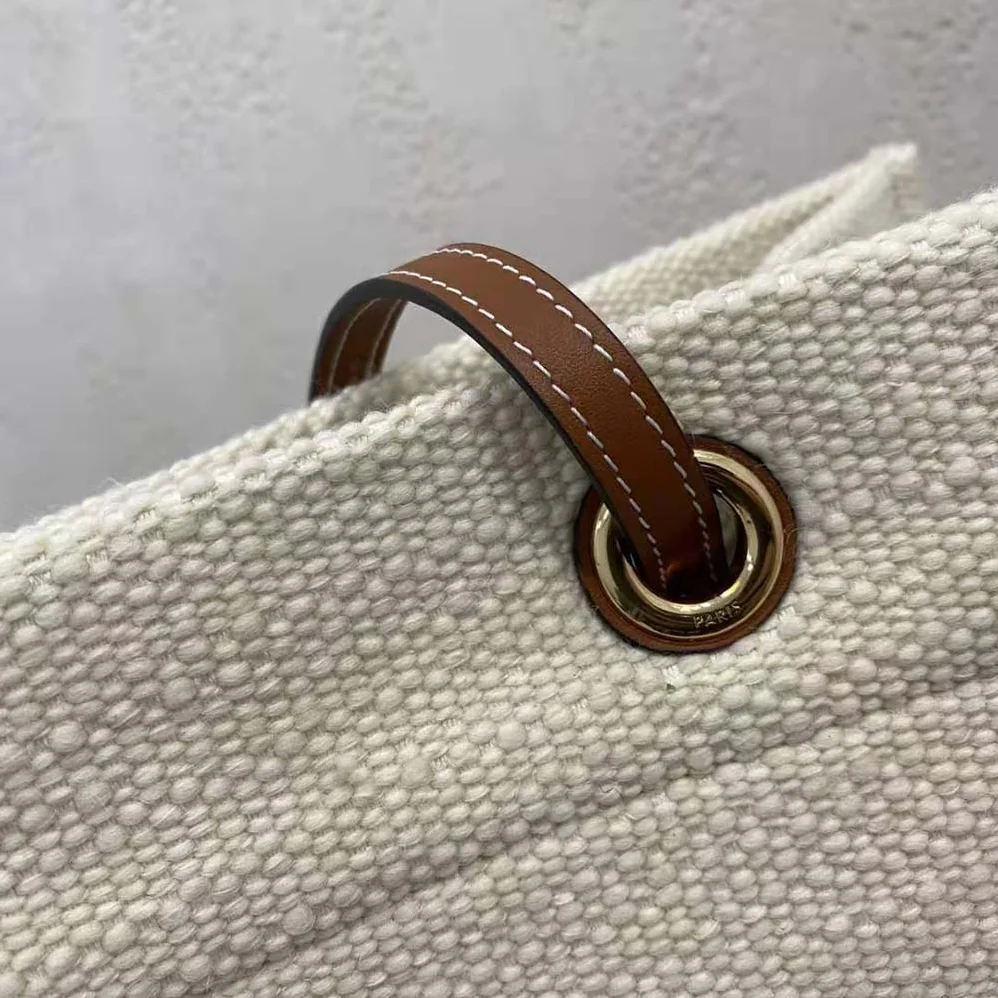 Celine Squared Cabas Celine in Plein Soleil Textile and Calfskin for Women Celine Squared Cabas Celine in Plein Soleil Textile and Calfskin for Women