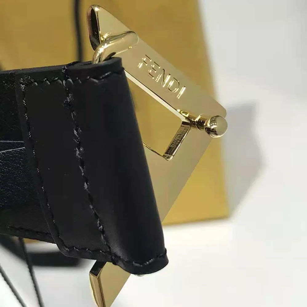 Fendi Black Leather Belt for Women Fendi Black Leather Belt for Women