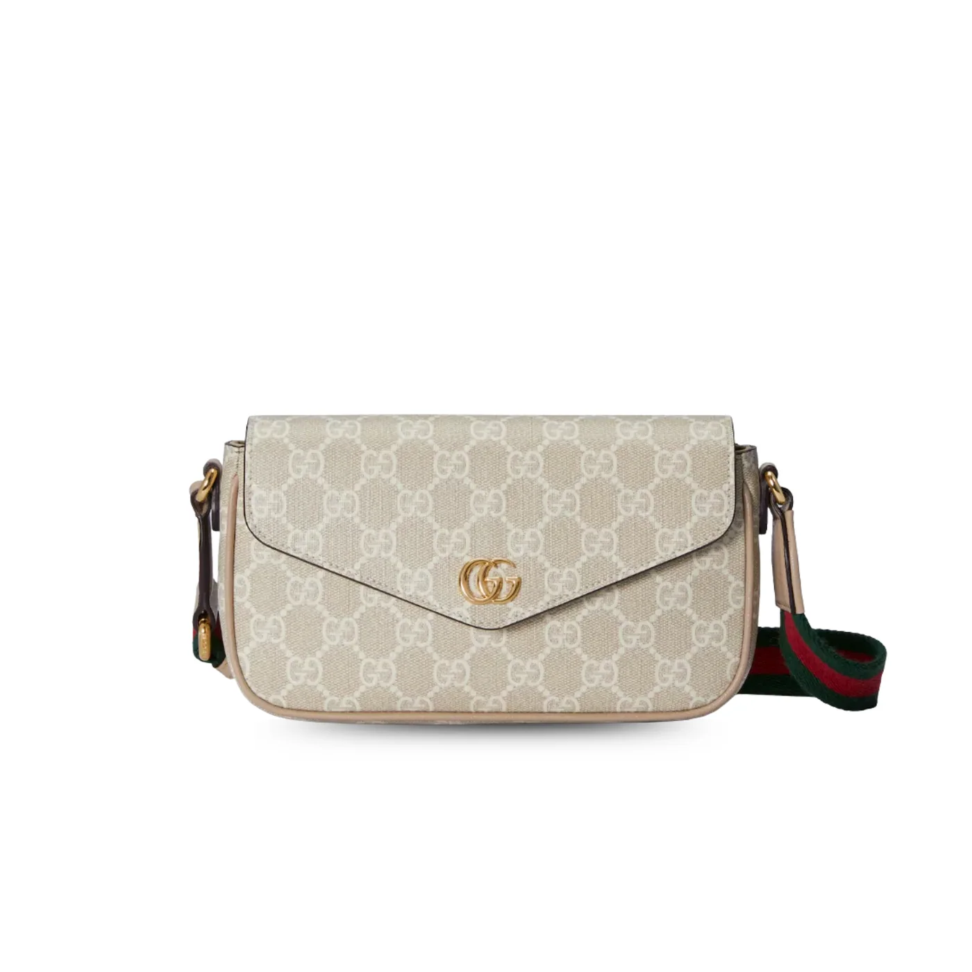 Gucci Ophidia Pochette Shoulder Bag in Beige/ Oatmeal Gold Hardware Gucci Ophidia Pochette Shoulder Bag in Beige/ Oatmeal Gold Hardware
