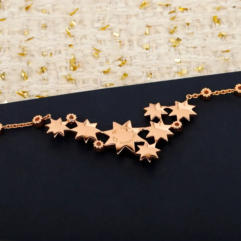 Dior Étoile des Vents Necklace Pink Gold and Diamonds for Women Dior Étoile des Vents Necklace Pink Gold and Diamonds for Women