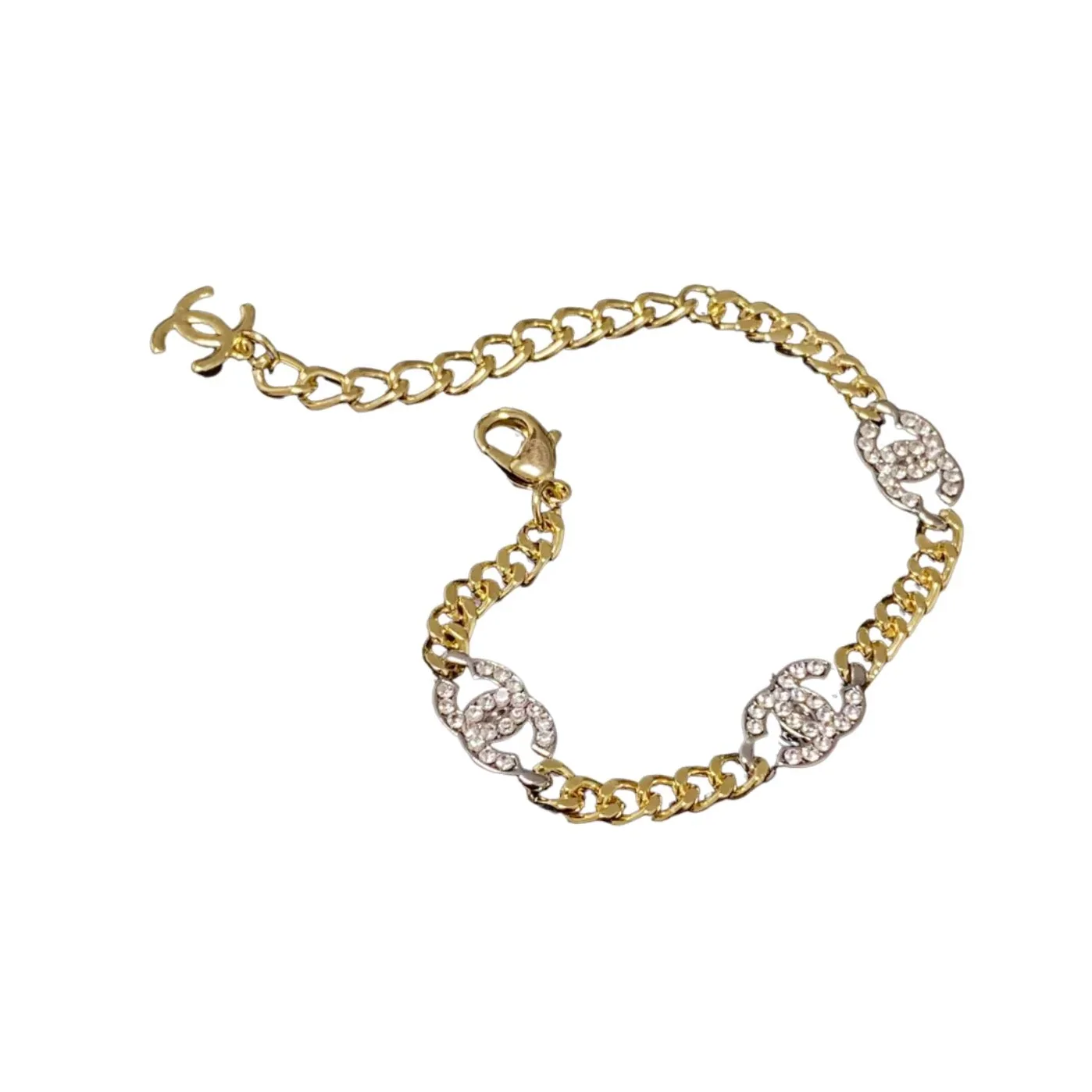 Chanel Double C Bracelet Gold Chanel Double C Bracelet Gold