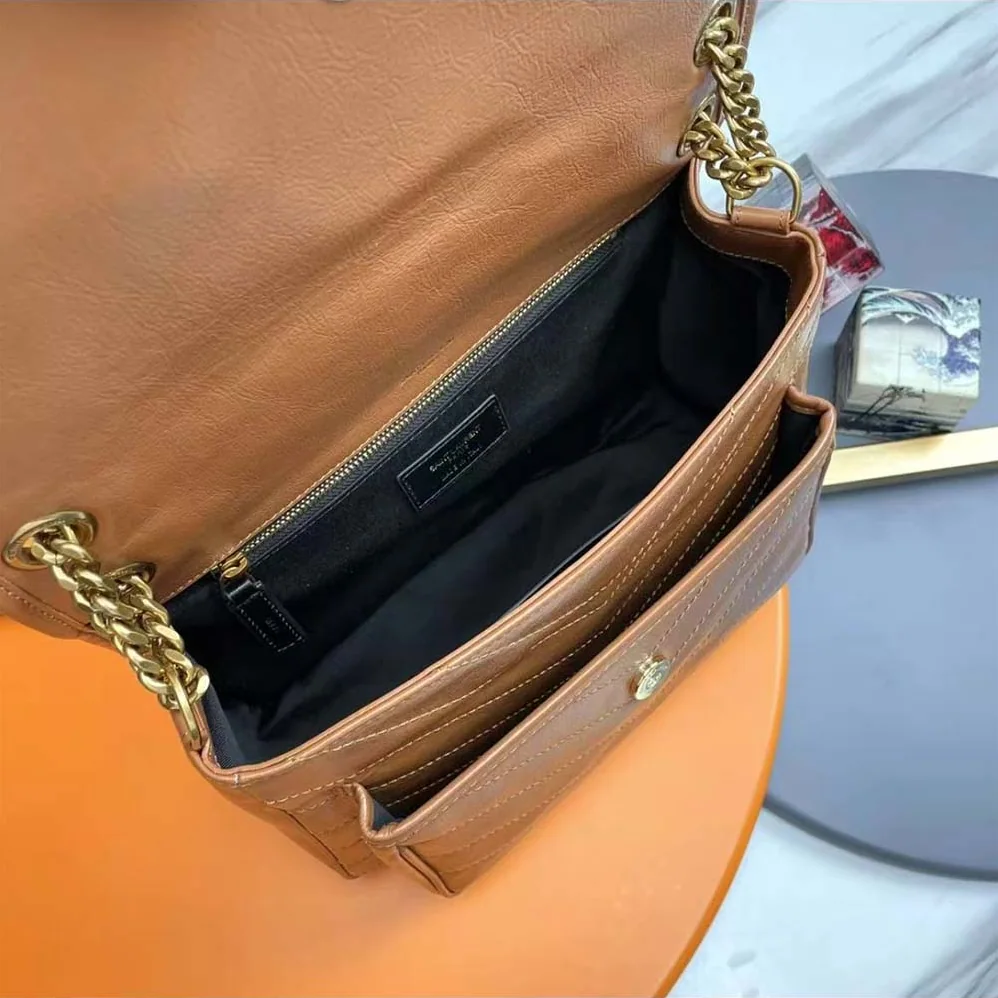 Saint Laurent YSL Niki Small in Vintage Leather for Women Saint Laurent YSL Niki Small in Vintage Leather for Women