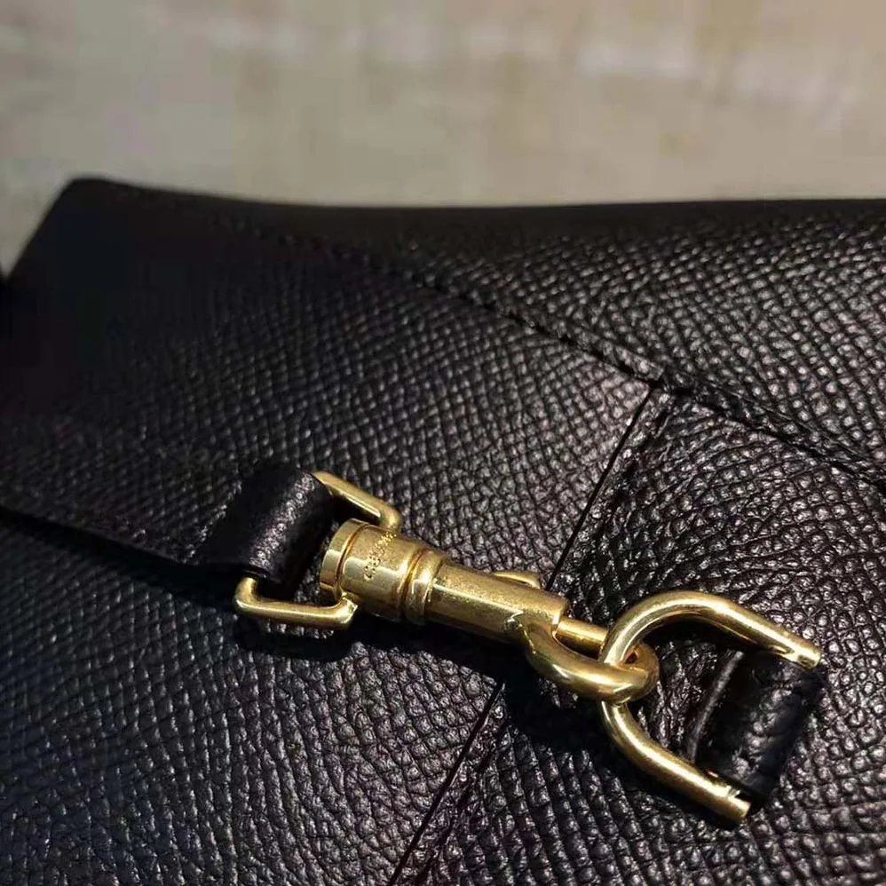 Celine Pico Belt Bag in Grained Calfskin for Women in Black