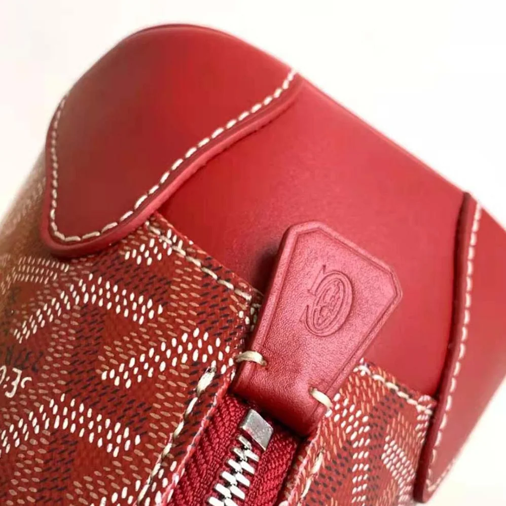 Goyard Vendôme Mini Bag for Women in Red