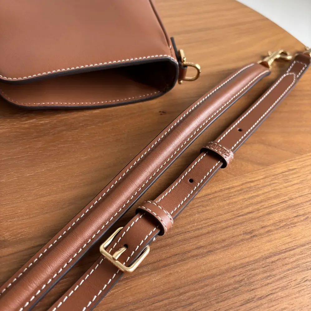 Celine Medium Camille 16 Soft Bag in Smooth Calfskin for Women in Brown Celine Medium Camille 16 Soft Bag in Smooth Calfskin for Women in Brown