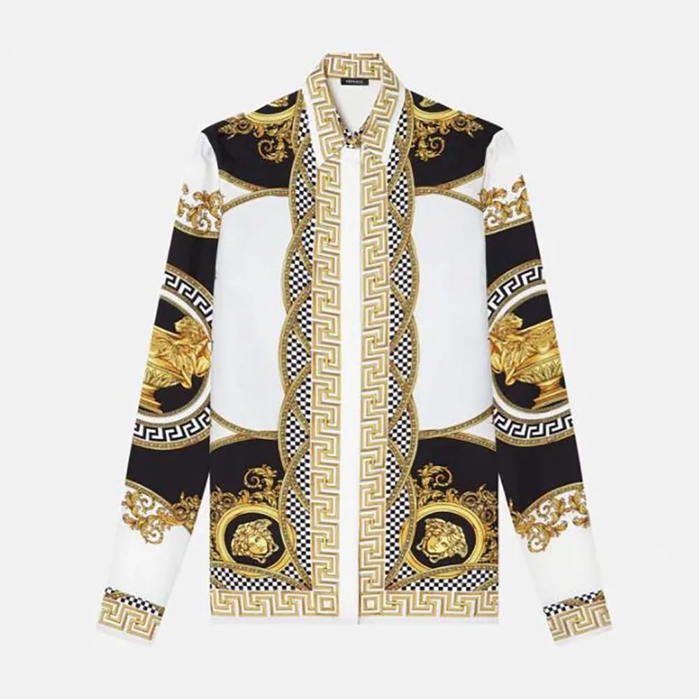 Versace La Coupe Des Dieux Silk Shirt for Women