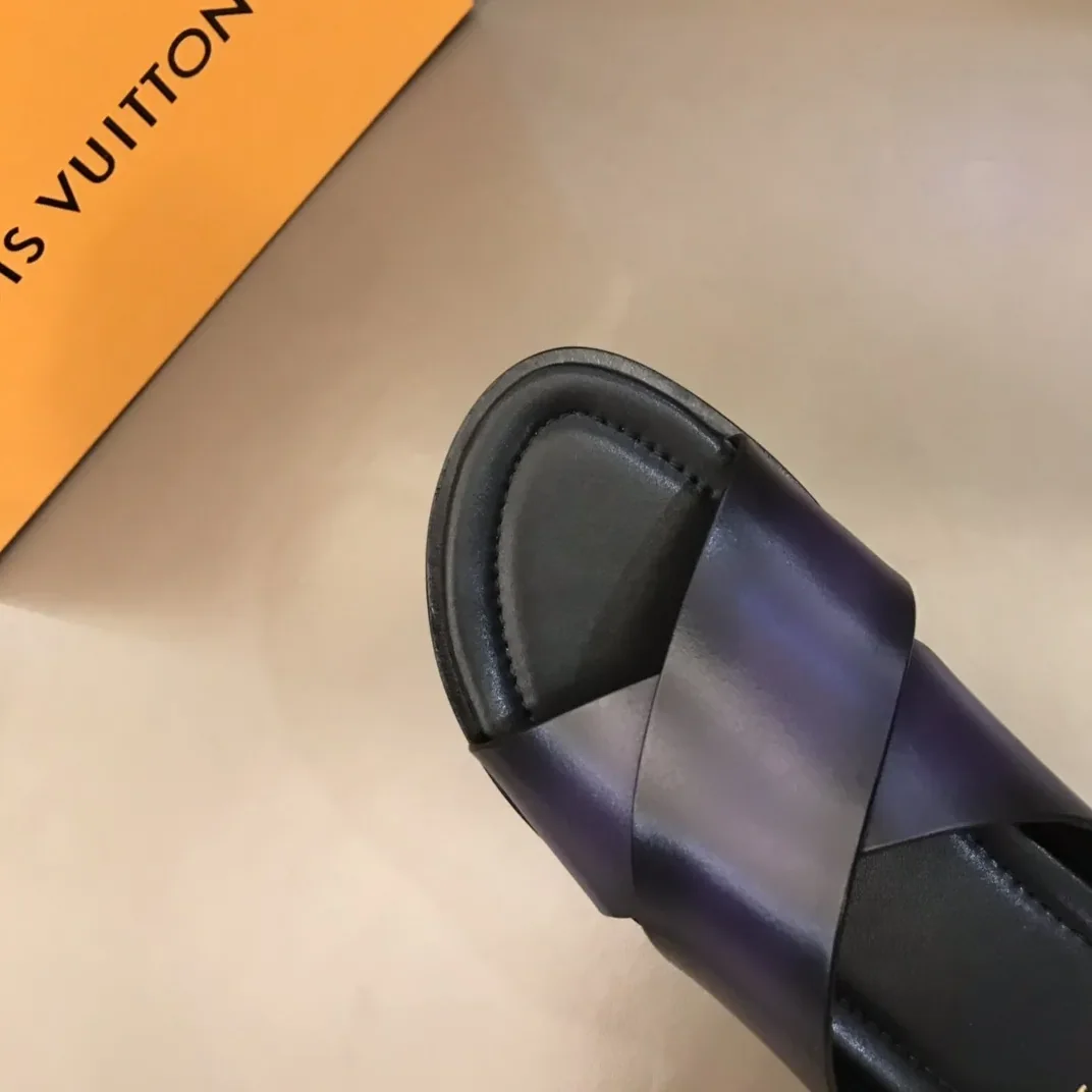 Louis Vuitton LV Oasis Mule Purple Louis Vuitton LV Oasis Mule Purple