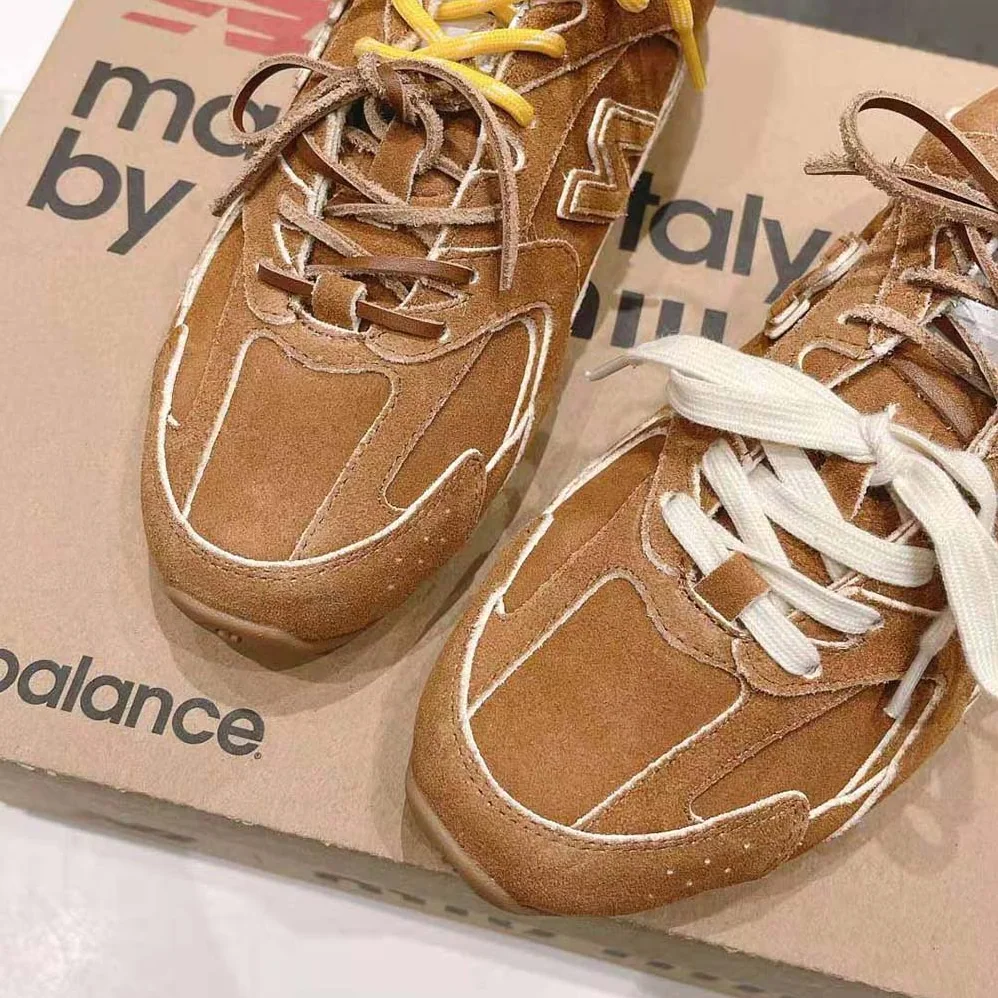 Miu Miu New Balance X Miu Miu 530 SL Suede Sneakers for Women in Brown Miu Miu New Balance X Miu Miu 530 SL Suede Sneakers for Women in Brown
