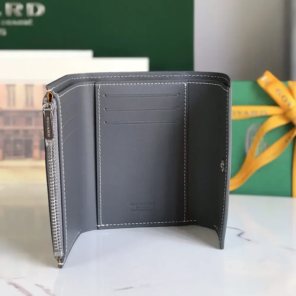 Goyard Saint Gabrie Wallet for Unisex in Grey