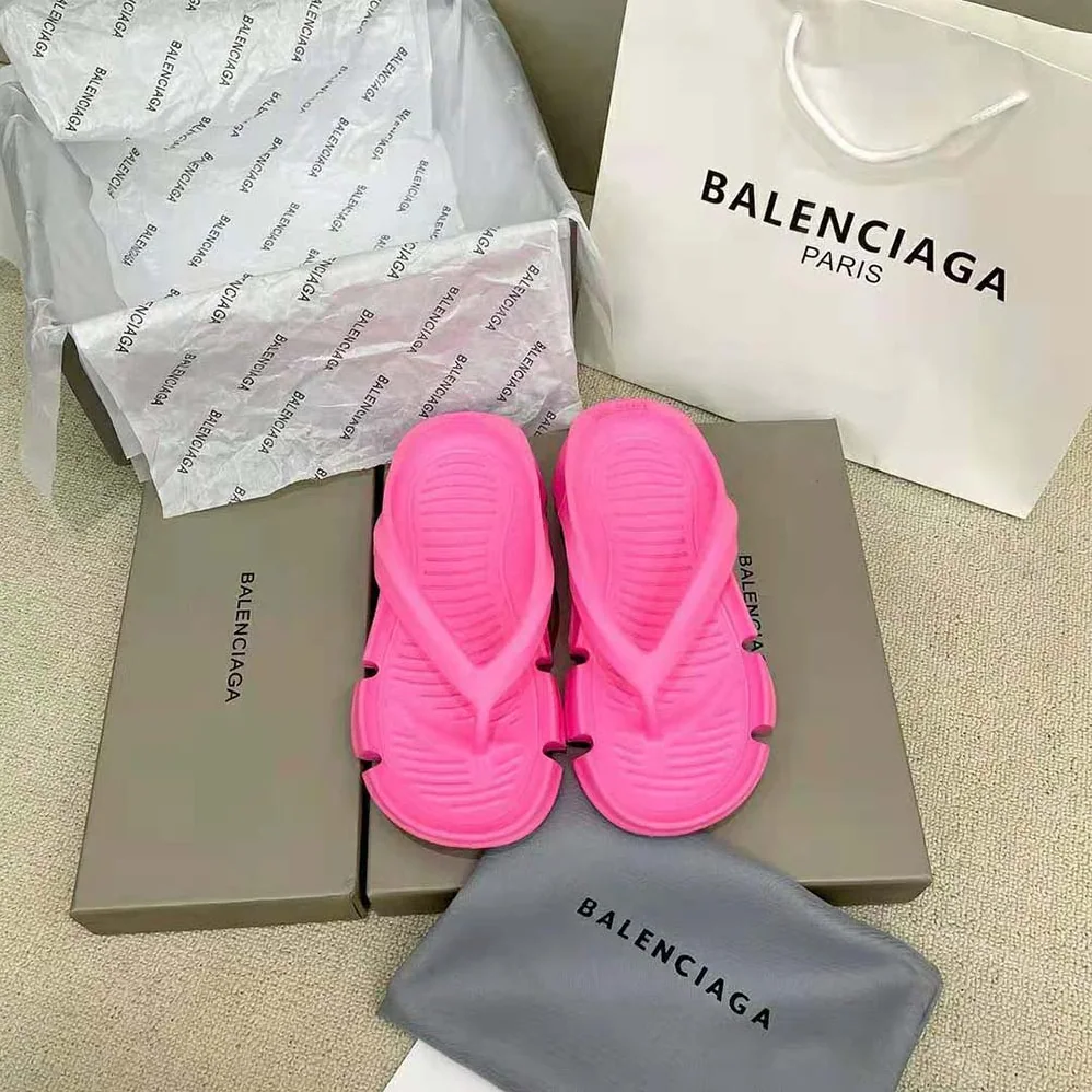 Balenciaga Mold Thong Sandal in Pink for Women