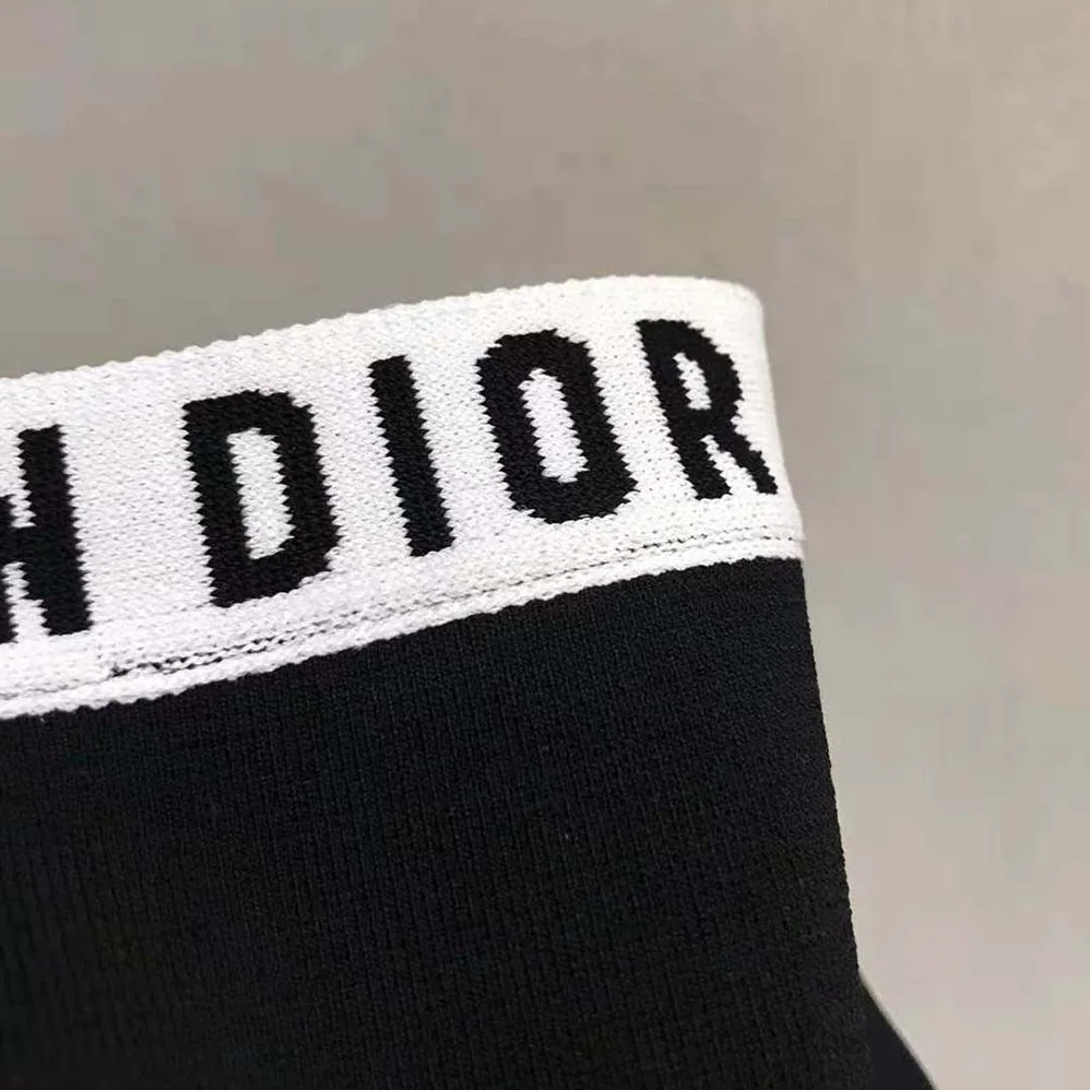 Dior Briefs Black Stretch Viscose for Women