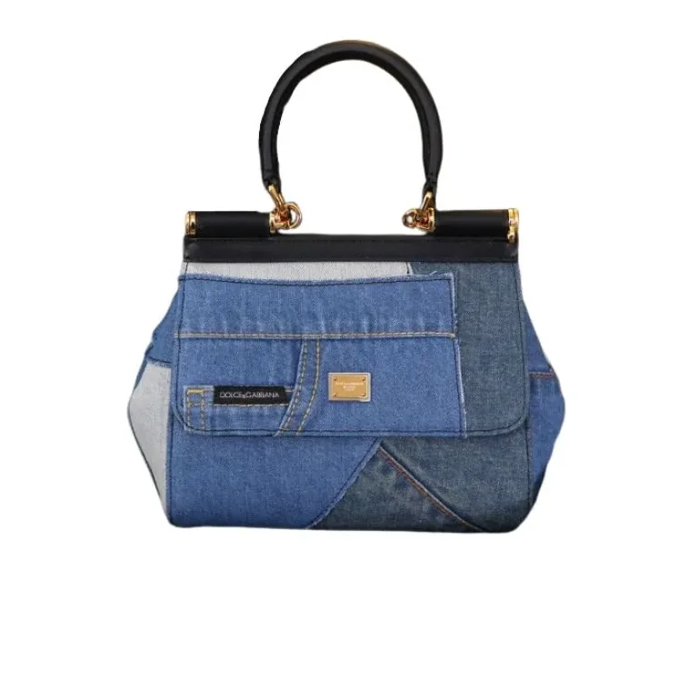 Dolce & Gabbana Sicily Handbag Blue / Dolce & Gabbana Sicily Handbag Blue /
