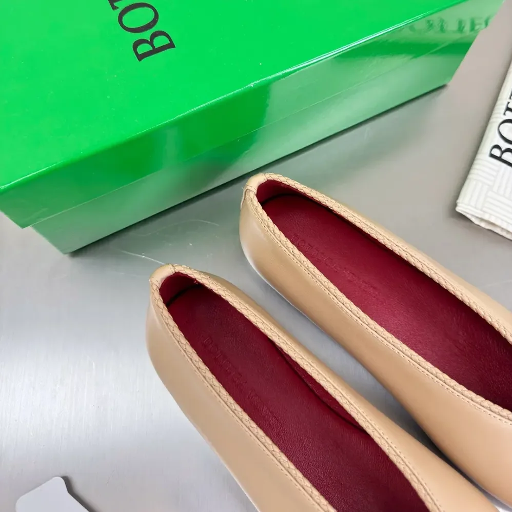 Bottega Veneta Rosa Ballerina for Women in Cipria Bottega Veneta Rosa Ballerina for Women in Cipria
