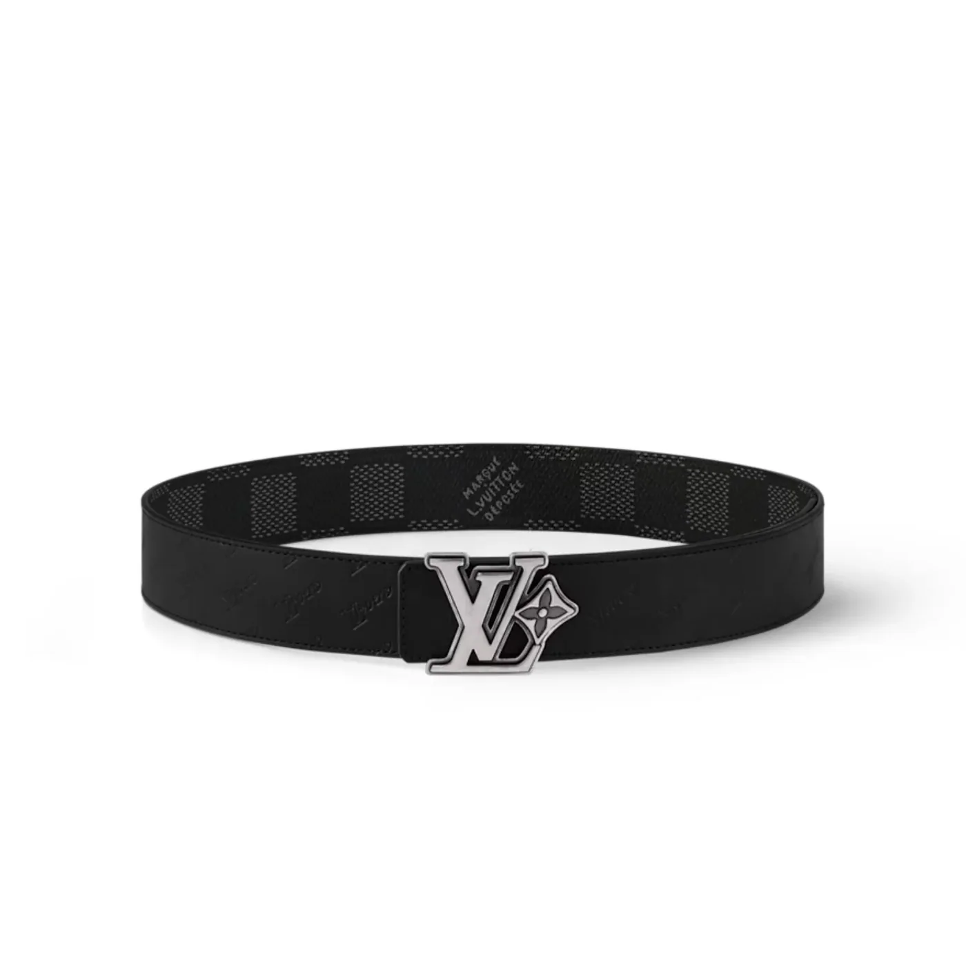 Louis Vuitton LV Flower Reversible Belt Black