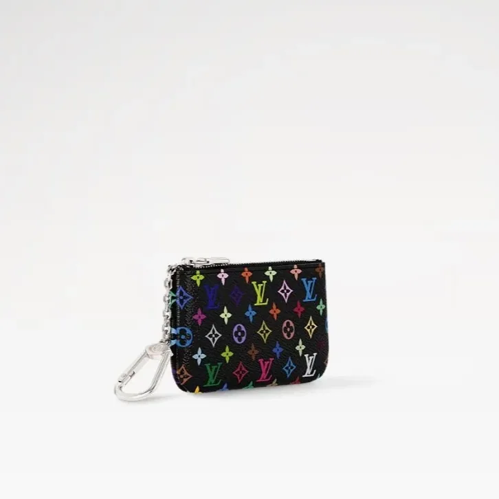 Louis Vuitton LV x TM Key Pouch Multicolore Noir /