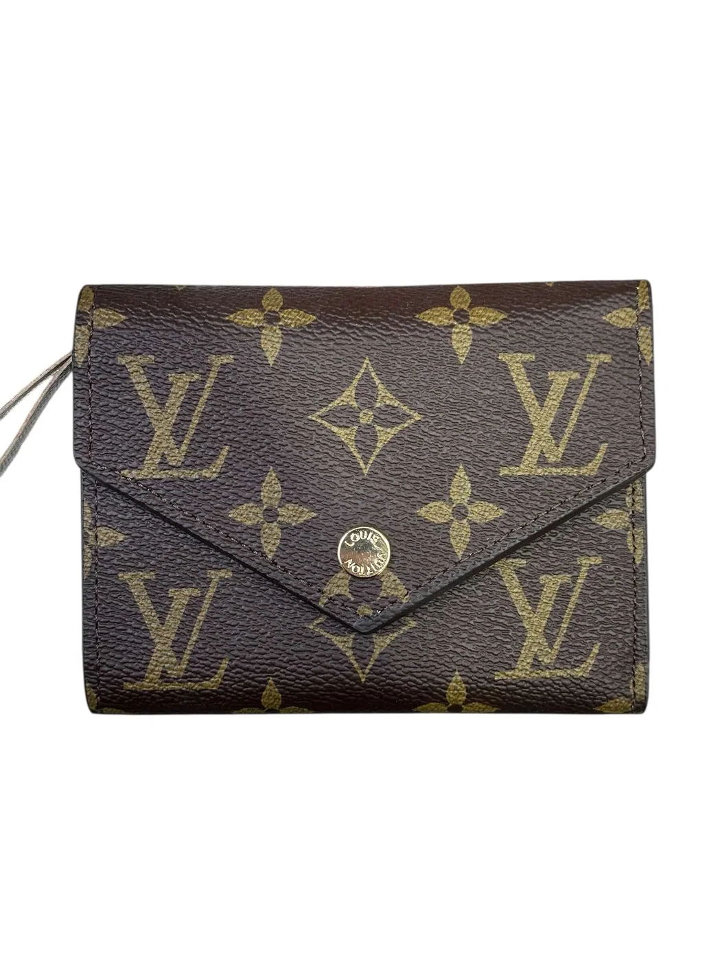 Victorine Wallet Gray Monogram Canvas