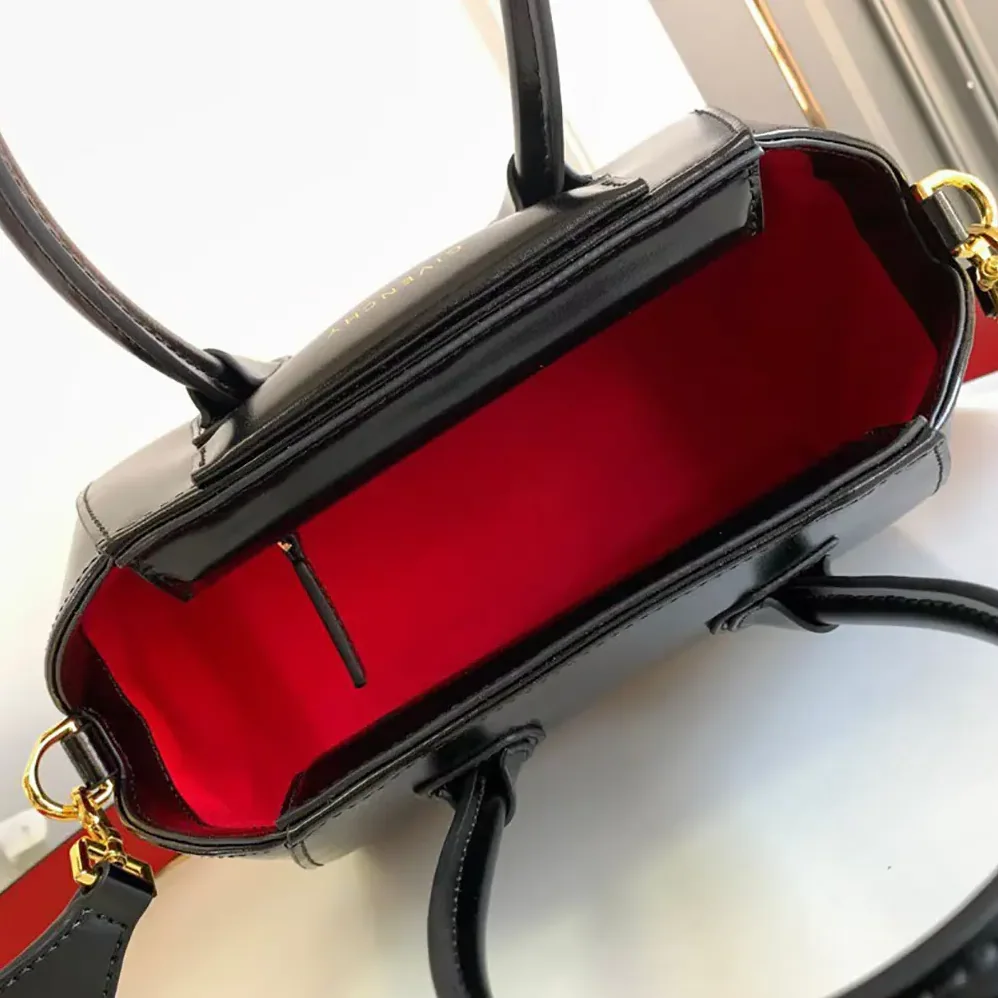 Givenchy Mini Antigona Bag in Box Leather for Women in Black