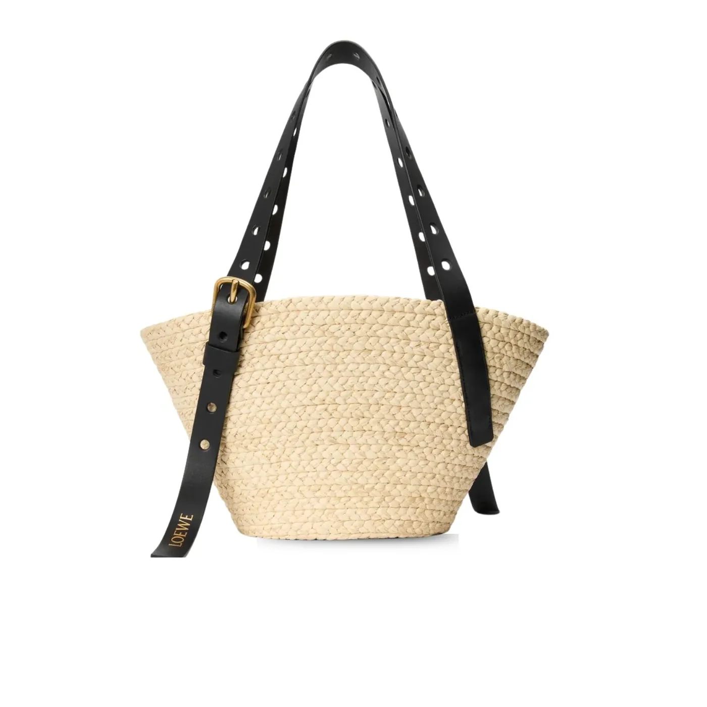 Loewe Small Punch Hole Basket Raffia Natural / - A223BBPX01