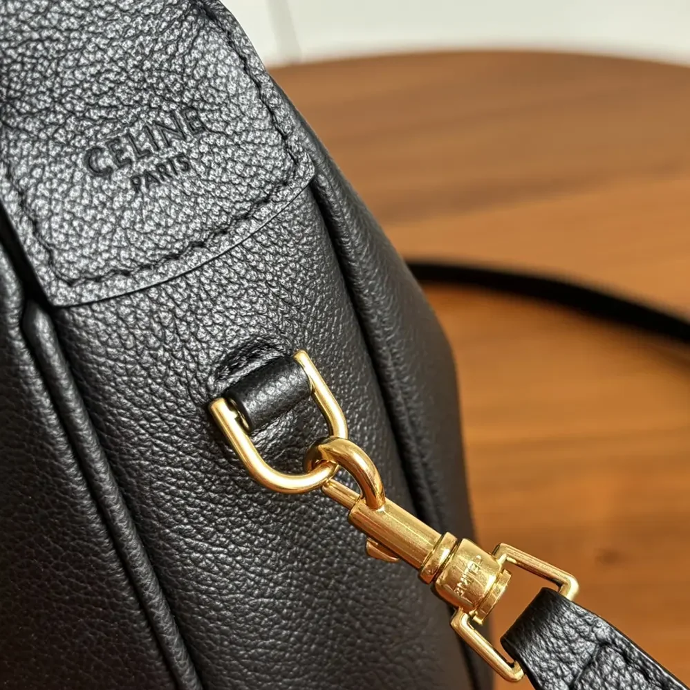 Celine Teen Celine Llulu in Grained Calfskin for Women in Black Celine Teen Celine Llulu in Grained Calfskin for Women in Black