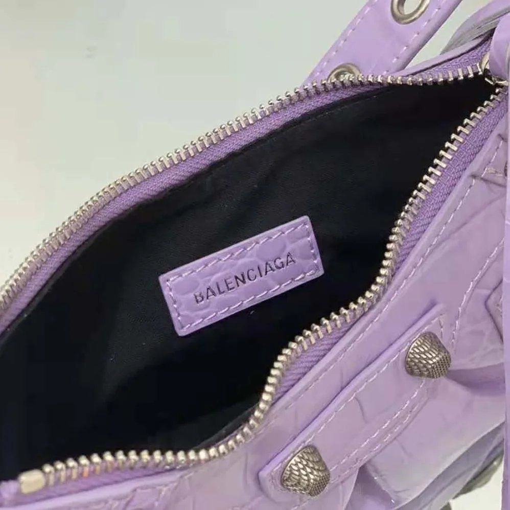 Balenciaga Le Cagole XS Shoulder Bag in Purple for Women