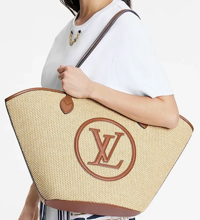 Louis Vuitton Saint Jacques Raffia Brown / LV