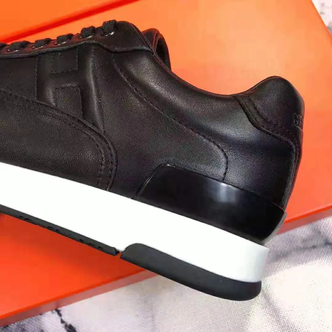 Hermes Trail sneaker in Calfskin for Women in Black Hermes Trail sneaker in Calfskin for Women in Black