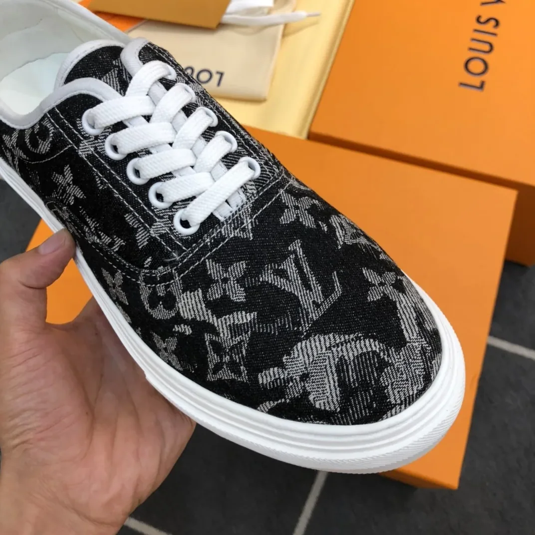 Louis Vuitton LV Trocadero Richelieu Sneaker Black