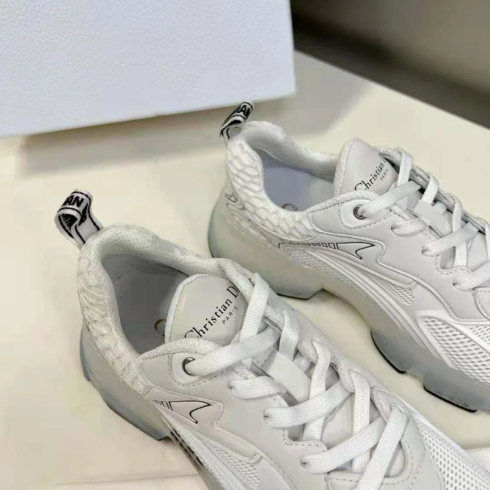 Dior Vibe Sneaker White Technical Fabric Mesh and Rubber for Women Dior Vibe Sneaker White Technical Fabric Mesh and Rubber for Women
