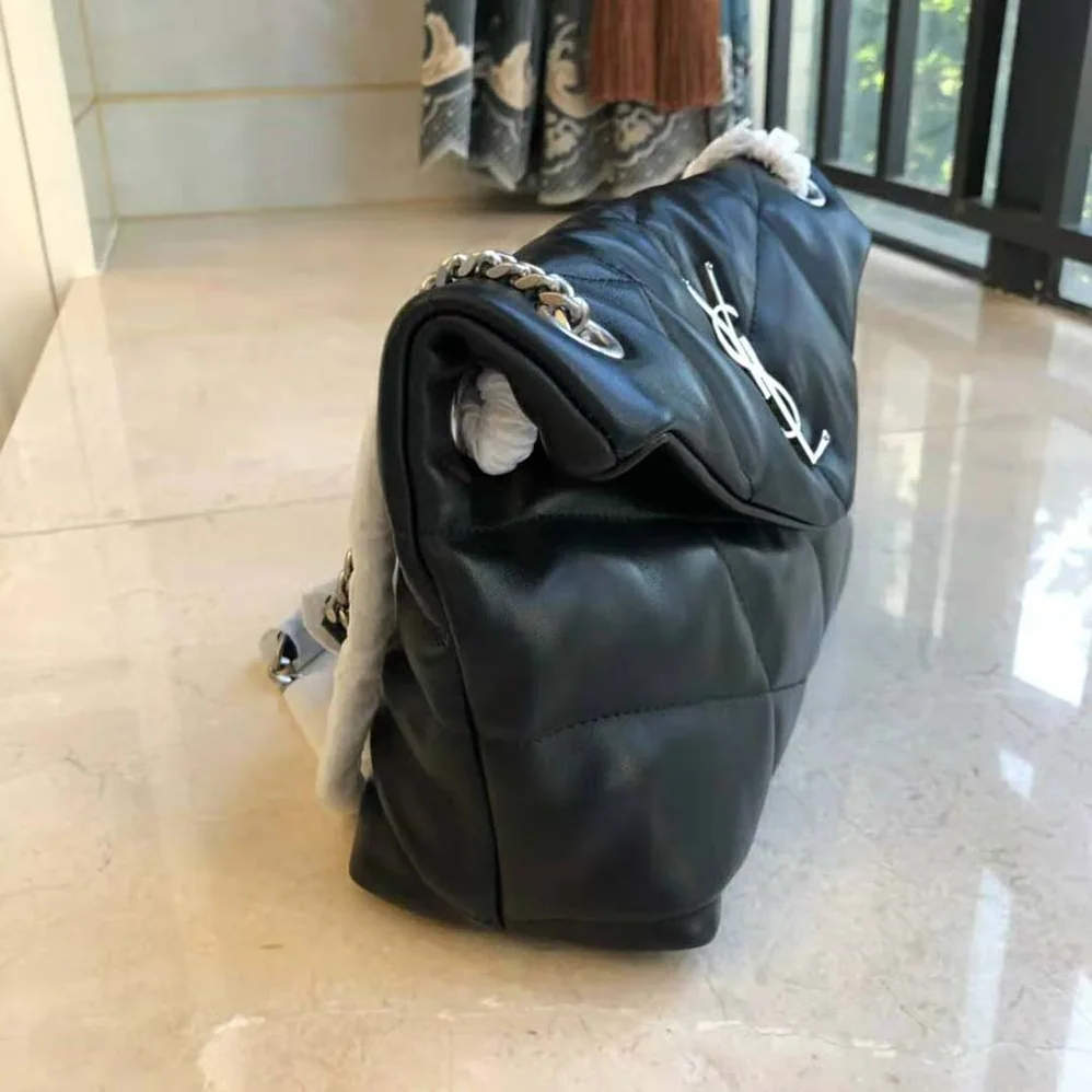 Saint Laurent YSL Loulou Puffer Small Bag in Quilted Lambskin for Women Saint Laurent YSL Loulou Puffer Small Bag in Quilted Lambskin for Women
