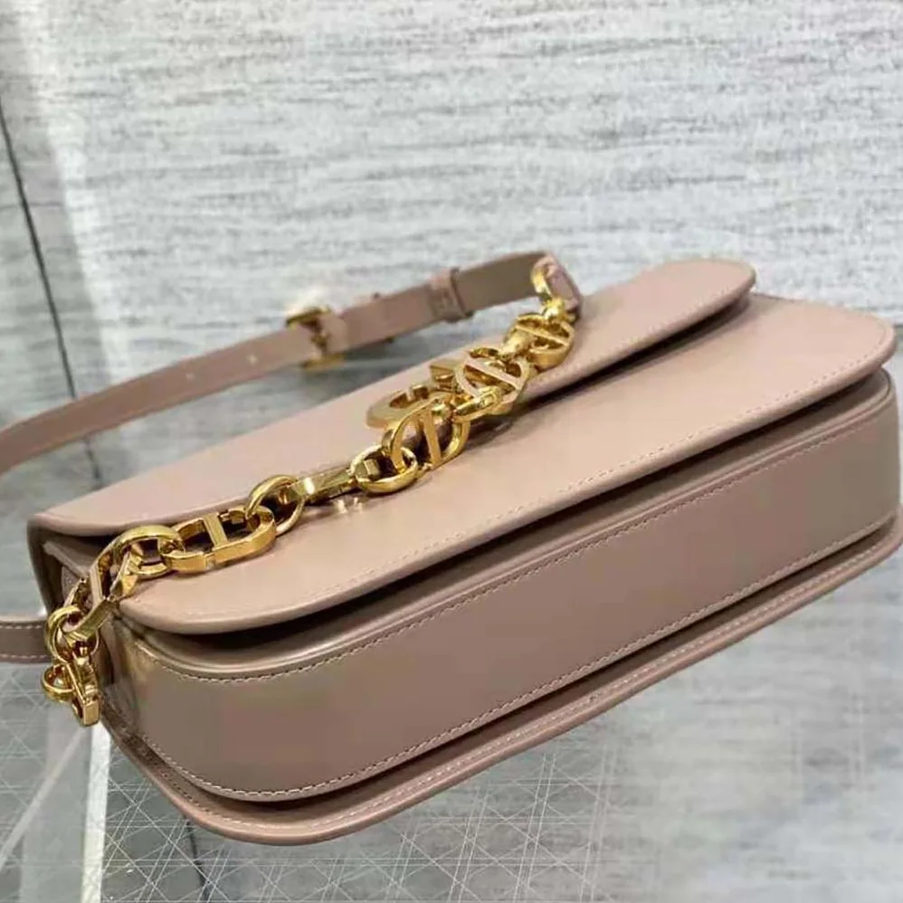 Dior Small 30 Montaigne Avenue Bag Powder Beige Box Calfskin for Women Dior Small 30 Montaigne Avenue Bag Powder Beige Box Calfskin for Women
