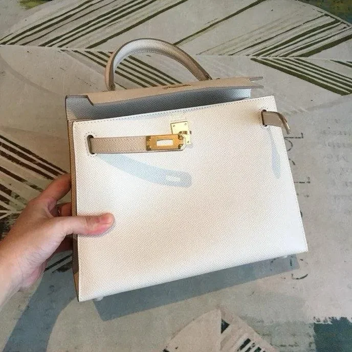 Hermes Kelly 25 White / Hermes Kelly 25 White /
