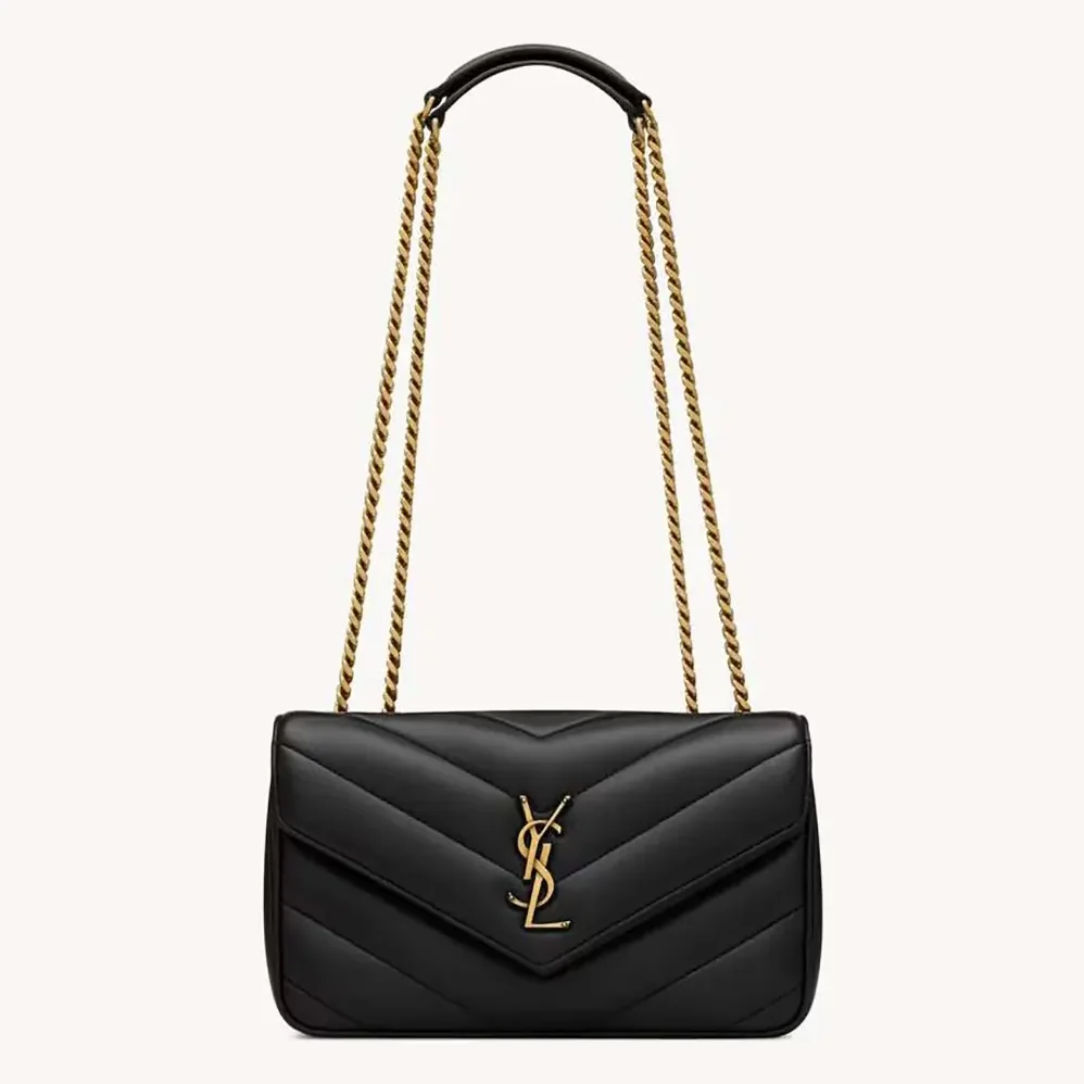Saint Laurent YSL Loulou Small in Matelasse Lambskin for Women