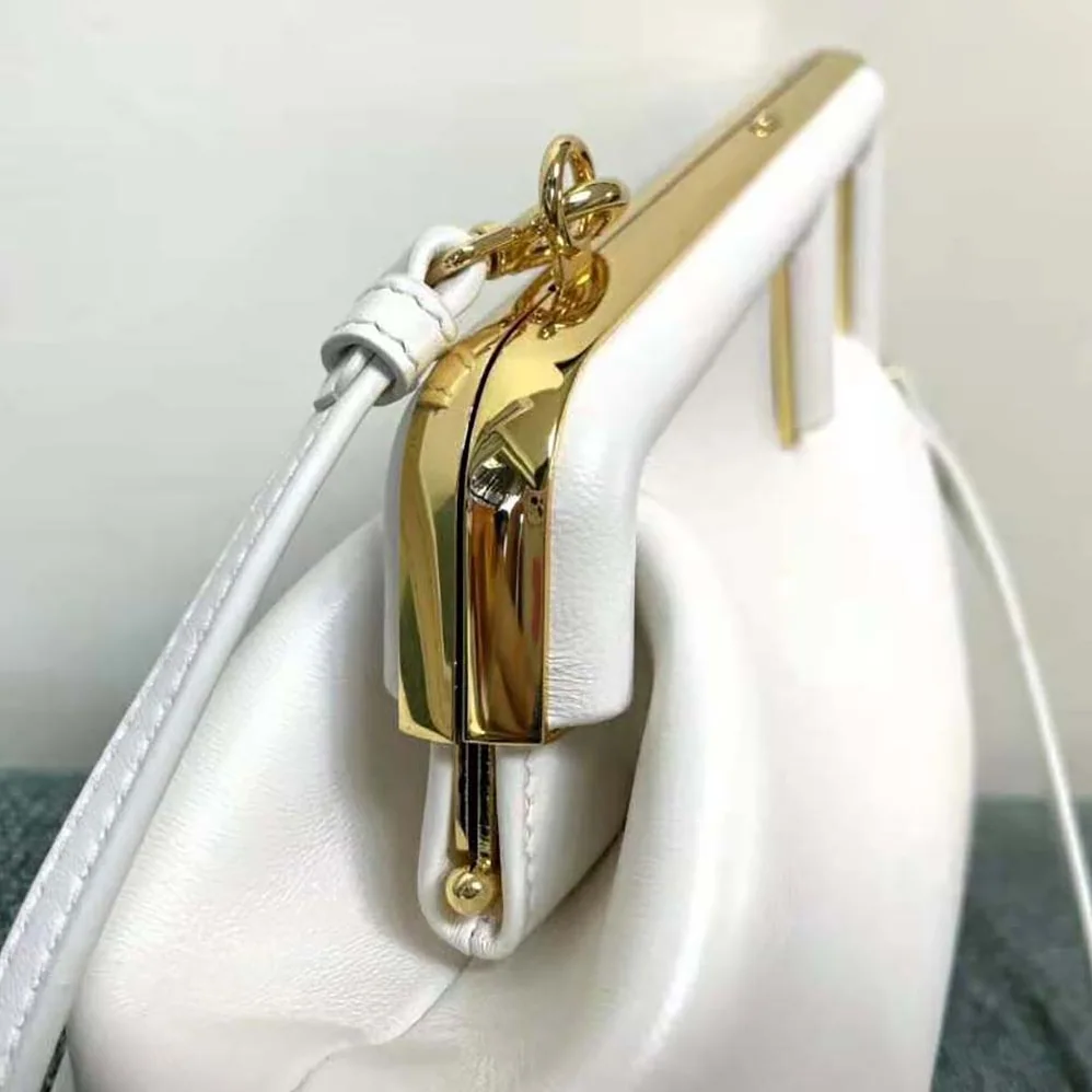 Fendi First Small White Leather Bag for Women