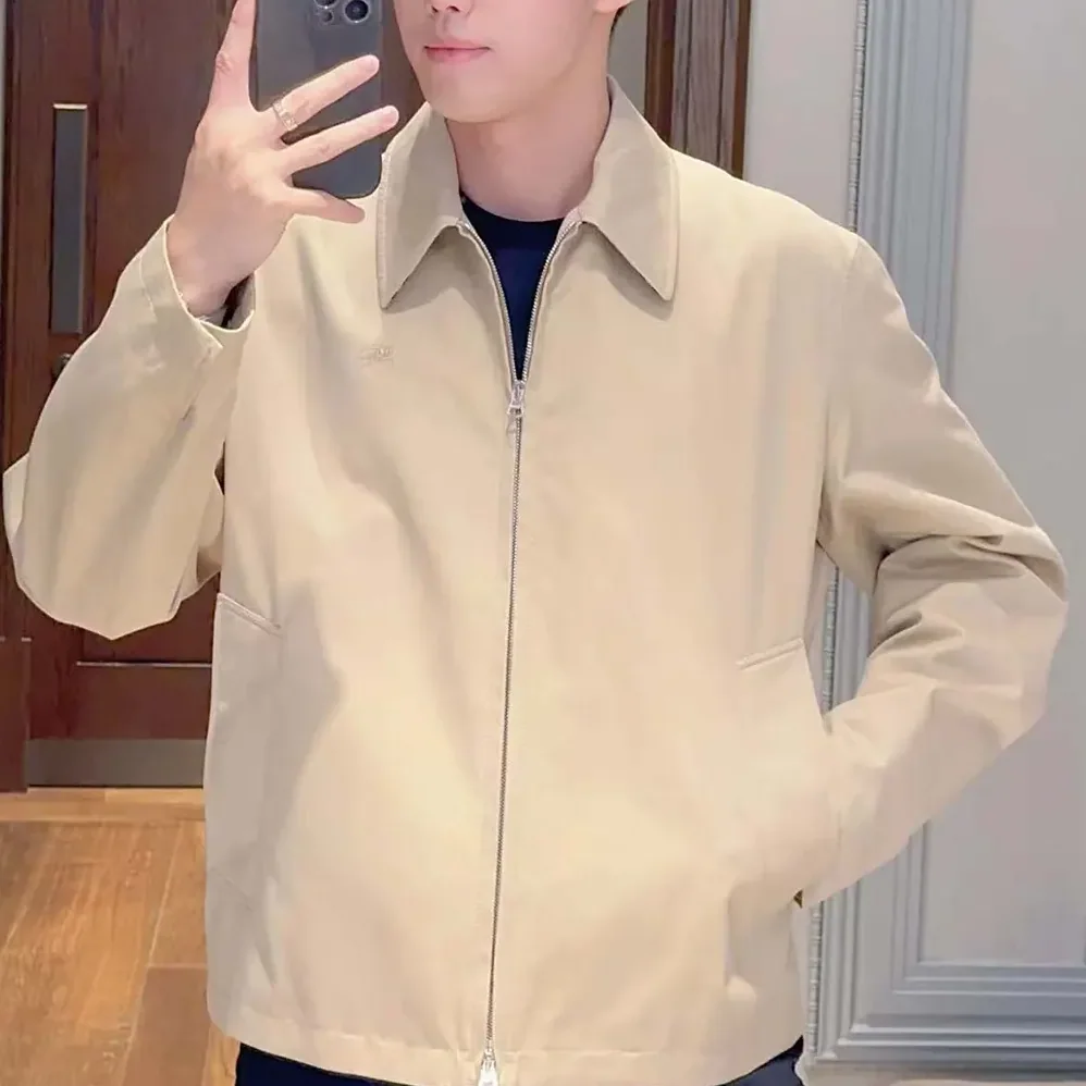 Burberry Gabardine Harrington Jacket for Men