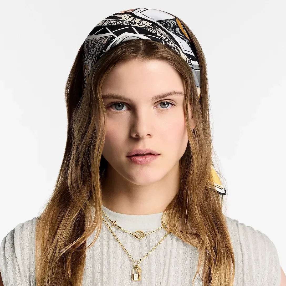Louis Vuitton Iconic Charms Necklace Gold in Toned