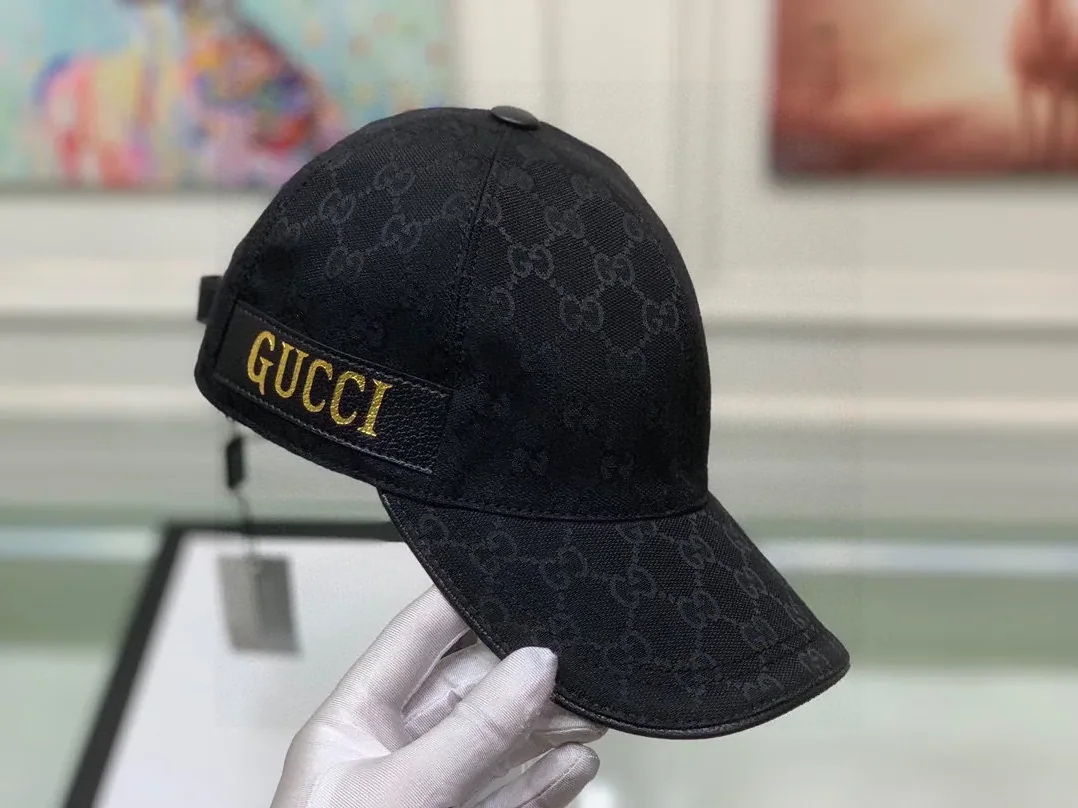 Gucci Baseball Hat Black Gucci Baseball Hat Black