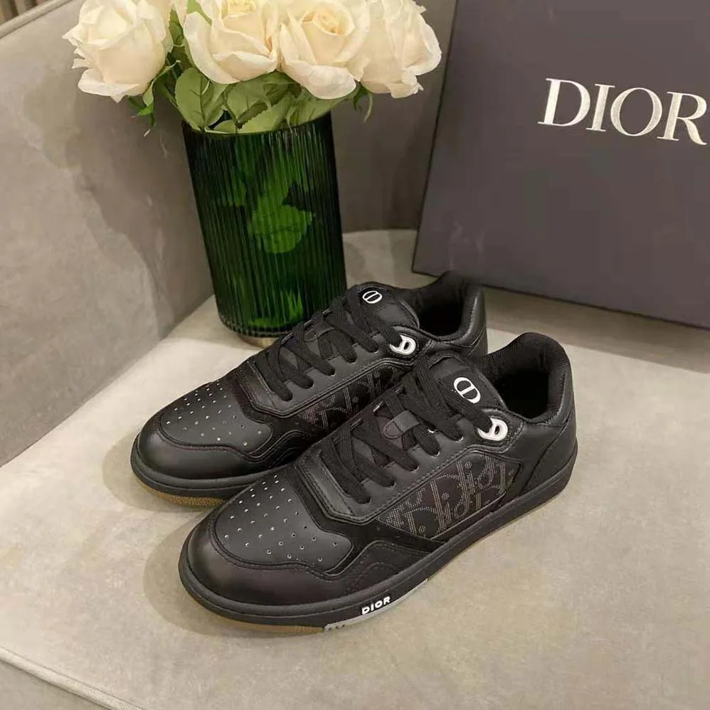 Dior World Tour B27 Low-Top Sneaker for Men in Black Dior World Tour B27 Low-Top Sneaker for Men in Black