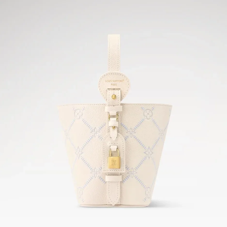 Louis Vuitton All In BB Bucket Bag in Quartz Couture Gold Hardware