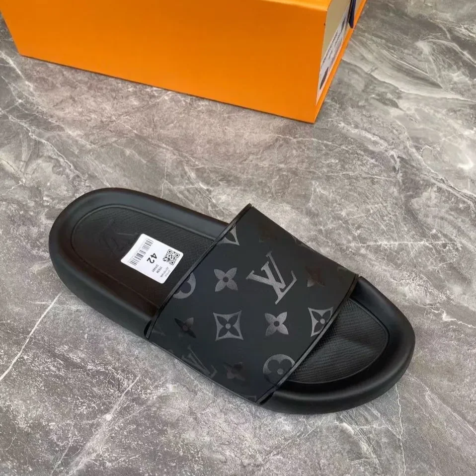Louis Vuitton Waterfront Mule Black Louis Vuitton Waterfront Mule Black