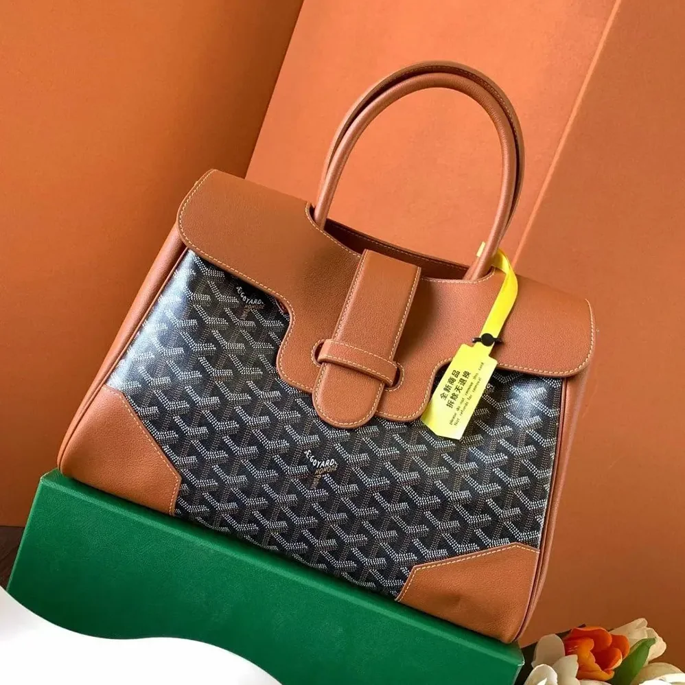Goyard Saïgon Tote Bag for Women in Brown