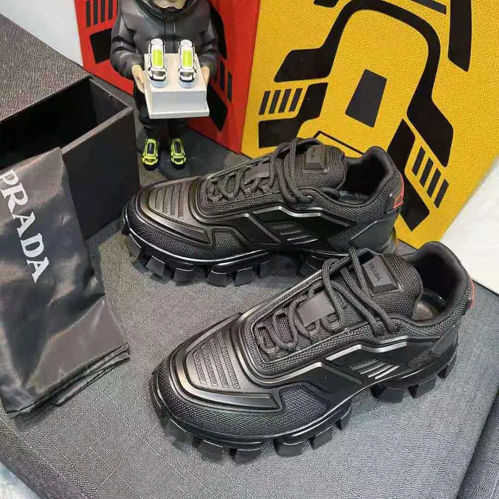 Prada Cloudbust Thunder Sneakers for Women in Black