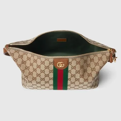 Gucci Vanity Medium Top Handle Bag in Beige/ Brown Gold Hardware Gucci Vanity Medium Top Handle Bag in Beige/ Brown Gold Hardware
