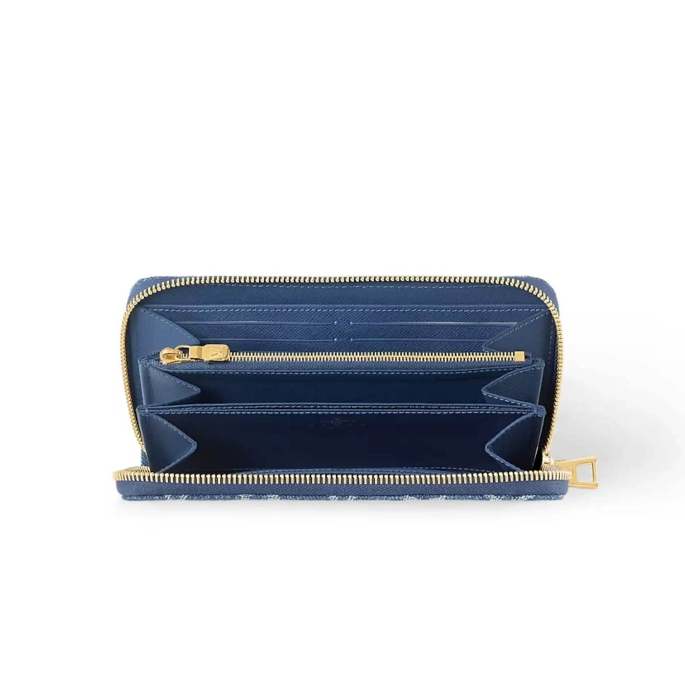 Louis Vuitton Zippy Wallet Blue 7.7 Inches/ Louis Vuitton Zippy Wallet Blue 7.7 Inches/