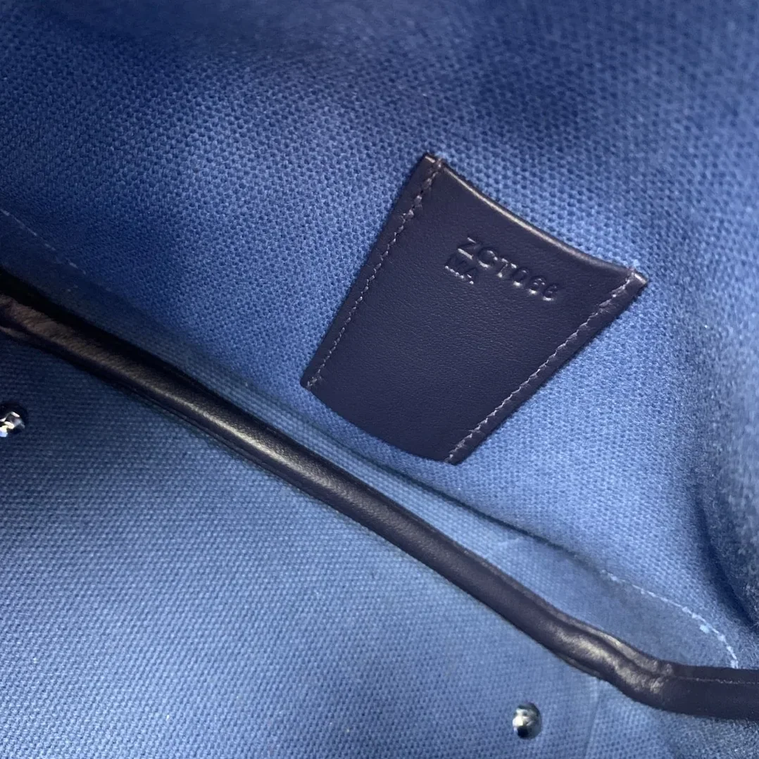 Hermes Birkin Cargo 35 Top Handle Bag in Blue Silver Hardware Hermes Birkin Cargo 35 Top Handle Bag in Blue Silver Hardware