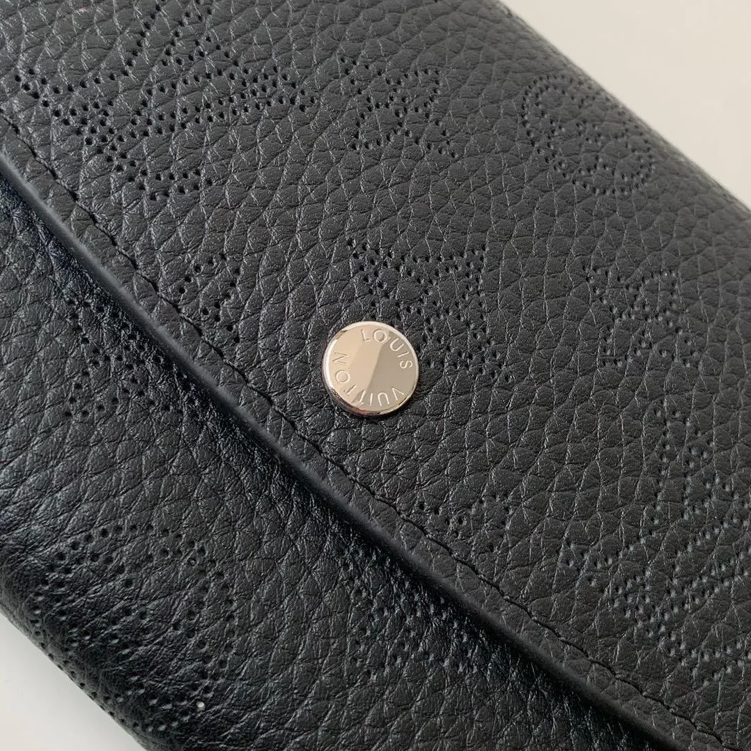 Louis Vuitton Iris Wallet Monogram Canvas Black