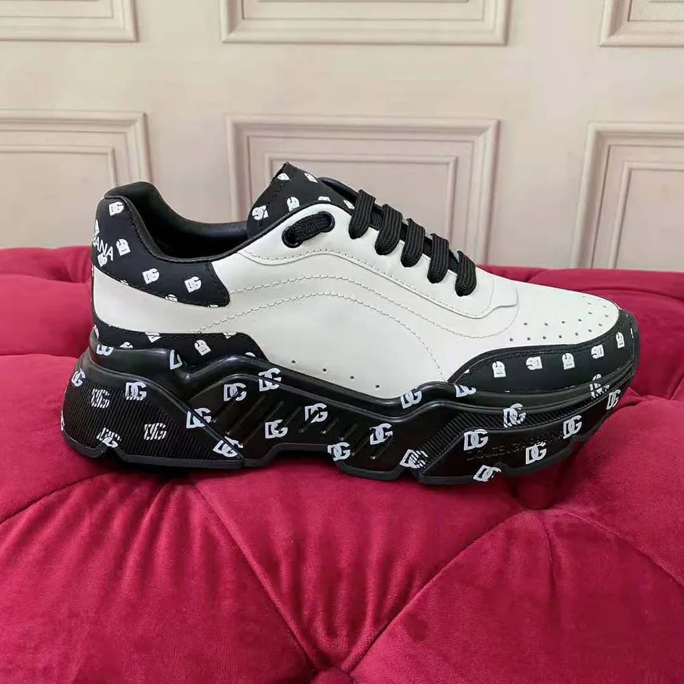 Dolce Gabbana D&G Calfskin Nappa Daymaster Sneakers for Unisex