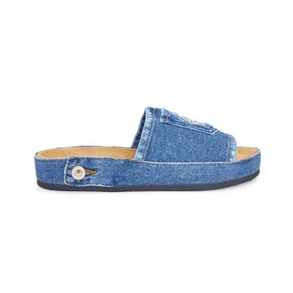 Loewe Deconstructed Slide in Denim for Women in Navy Loewe Deconstructed Slide in Denim for Women in Navy