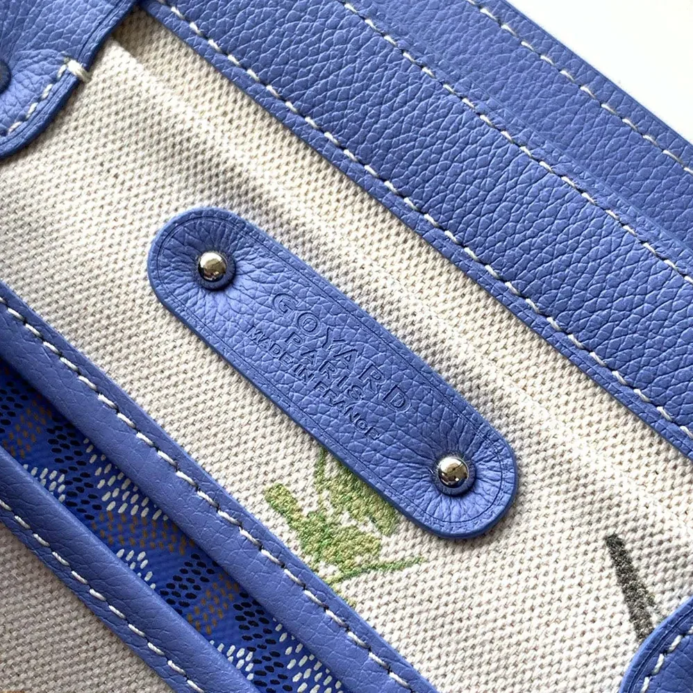 Goyard Saïgon Tote Bag for Women in Blue Goyard Saïgon Tote Bag for Women in Blue